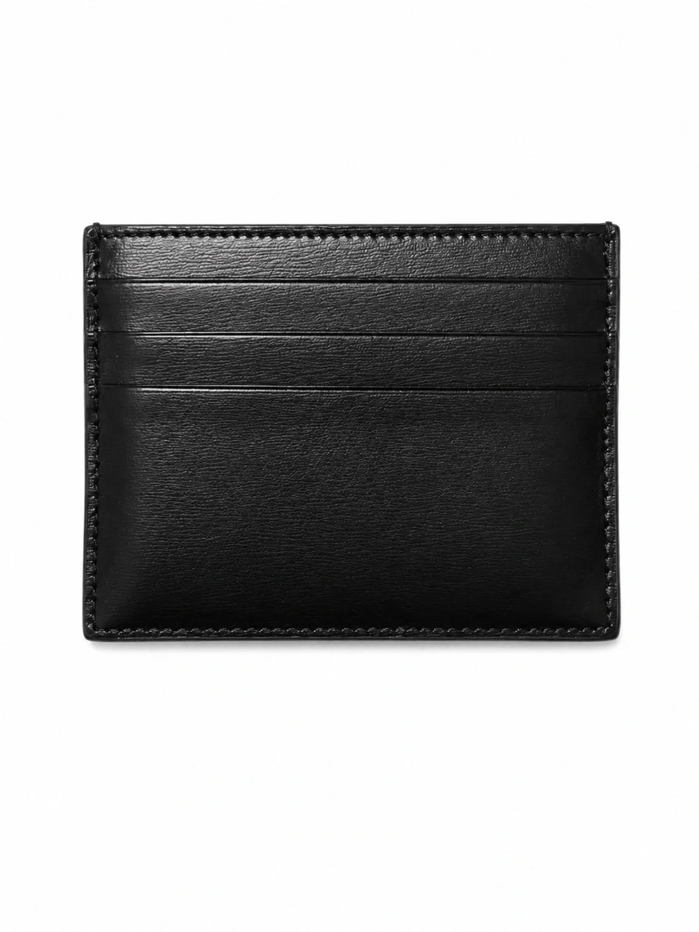 TRIOMPHE CARD HOLDER IN SHINY CALFSKIN